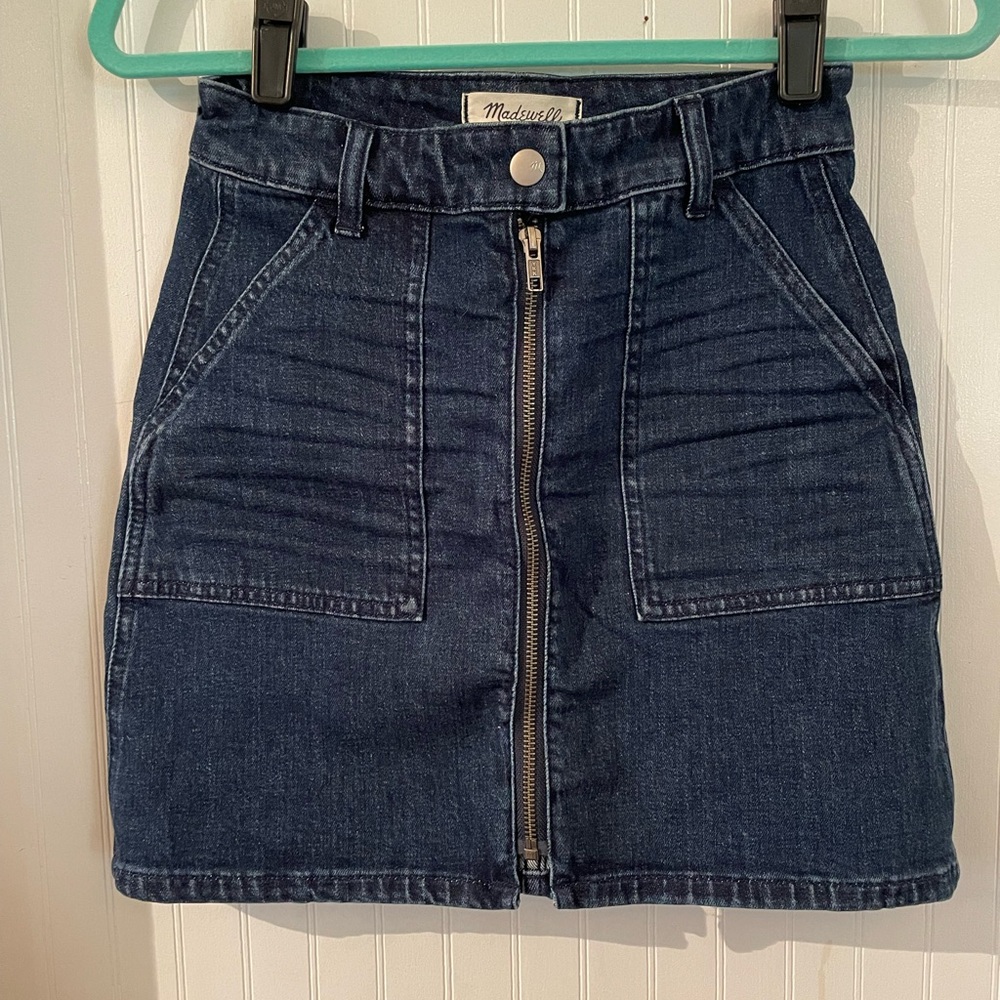 MADEWELL NWOT Denim Skirt, Size 24